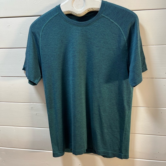 LULULEMON Men’s Green Technical Short Sleeve T-Shirt – Size M - Picture 4 of 9